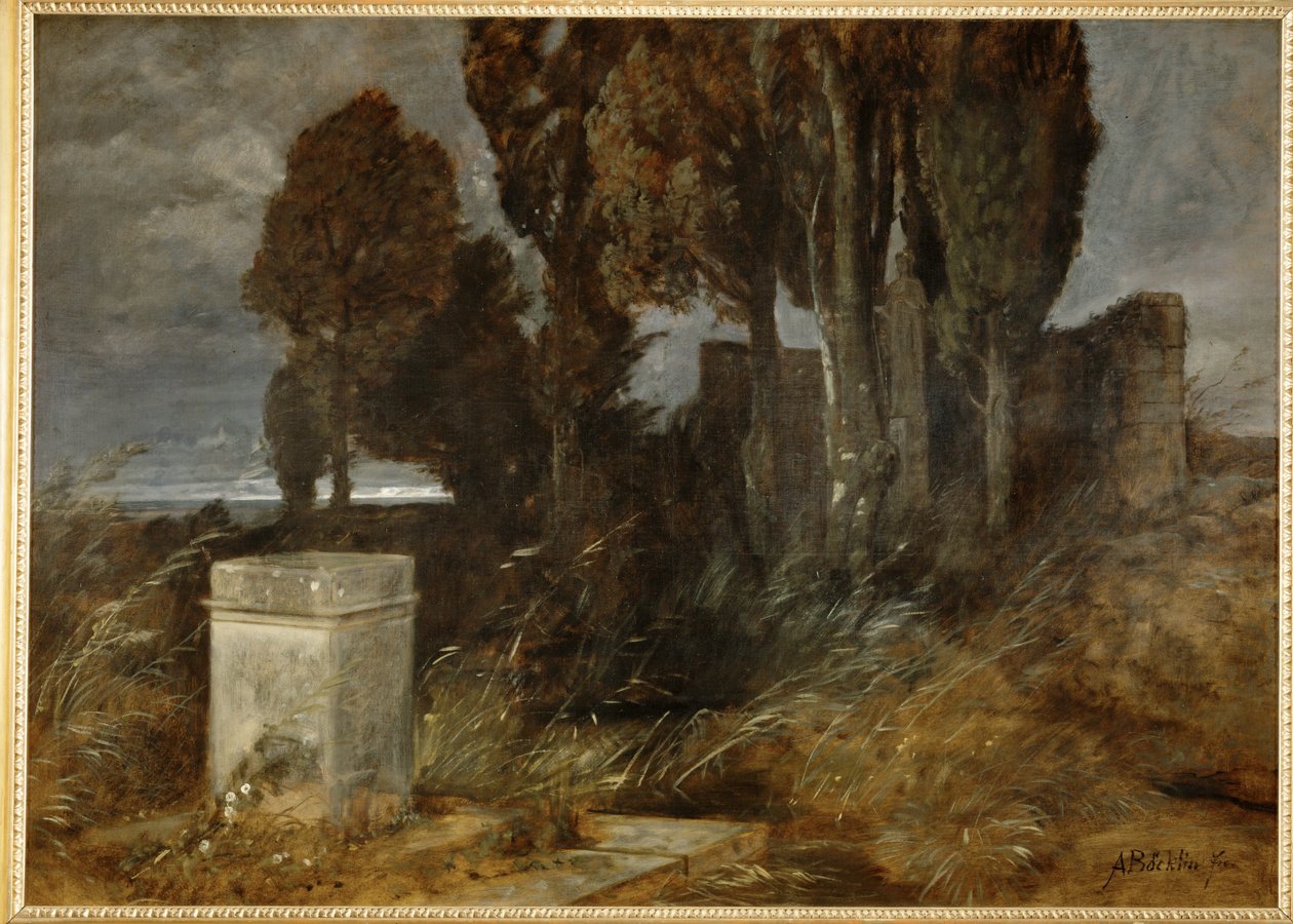 Sanctuary of Hercules by Arnold Böcklin