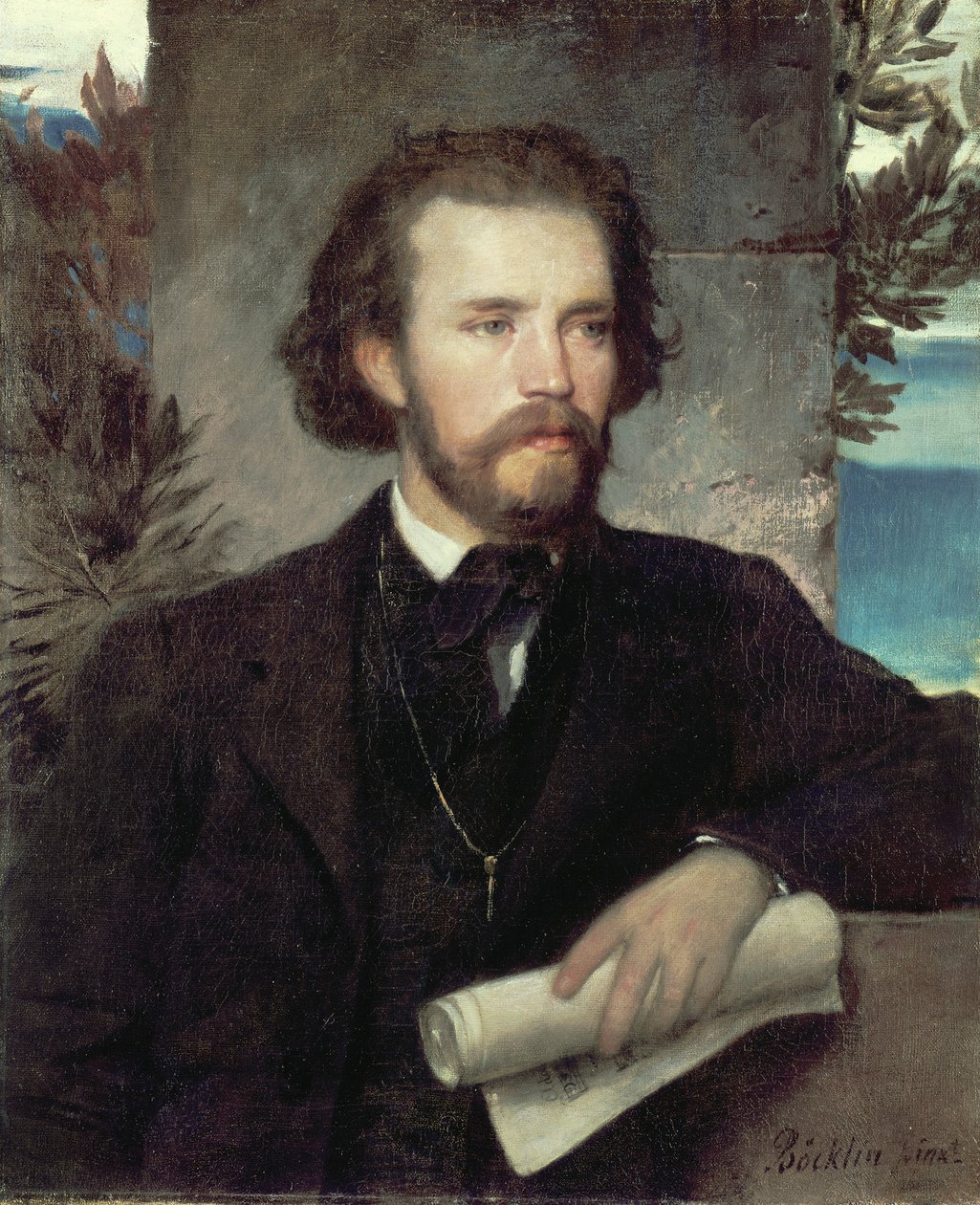 The Musician by Arnold Böcklin