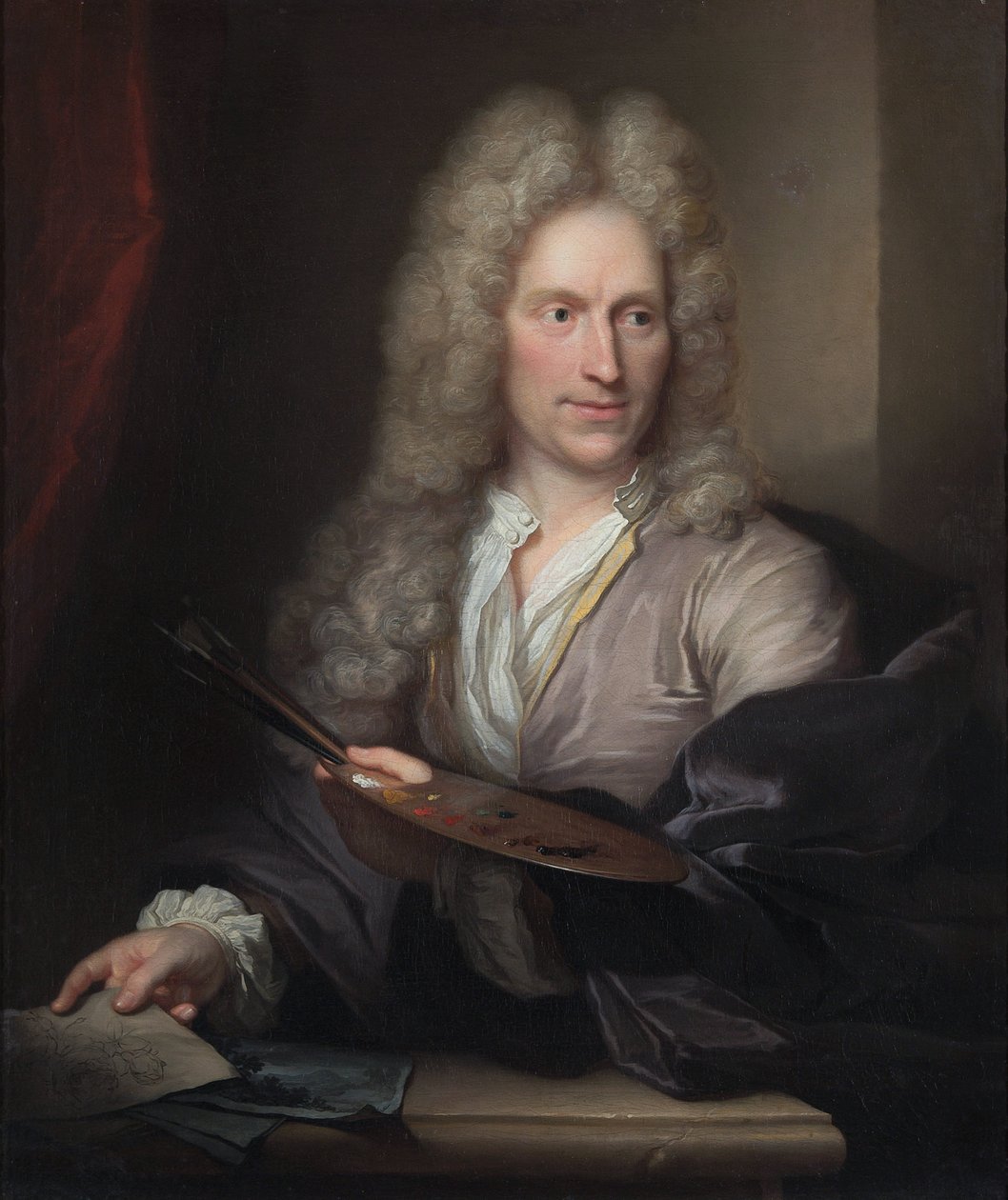 Portrait of Jan van Huysum by Arnold Boonen