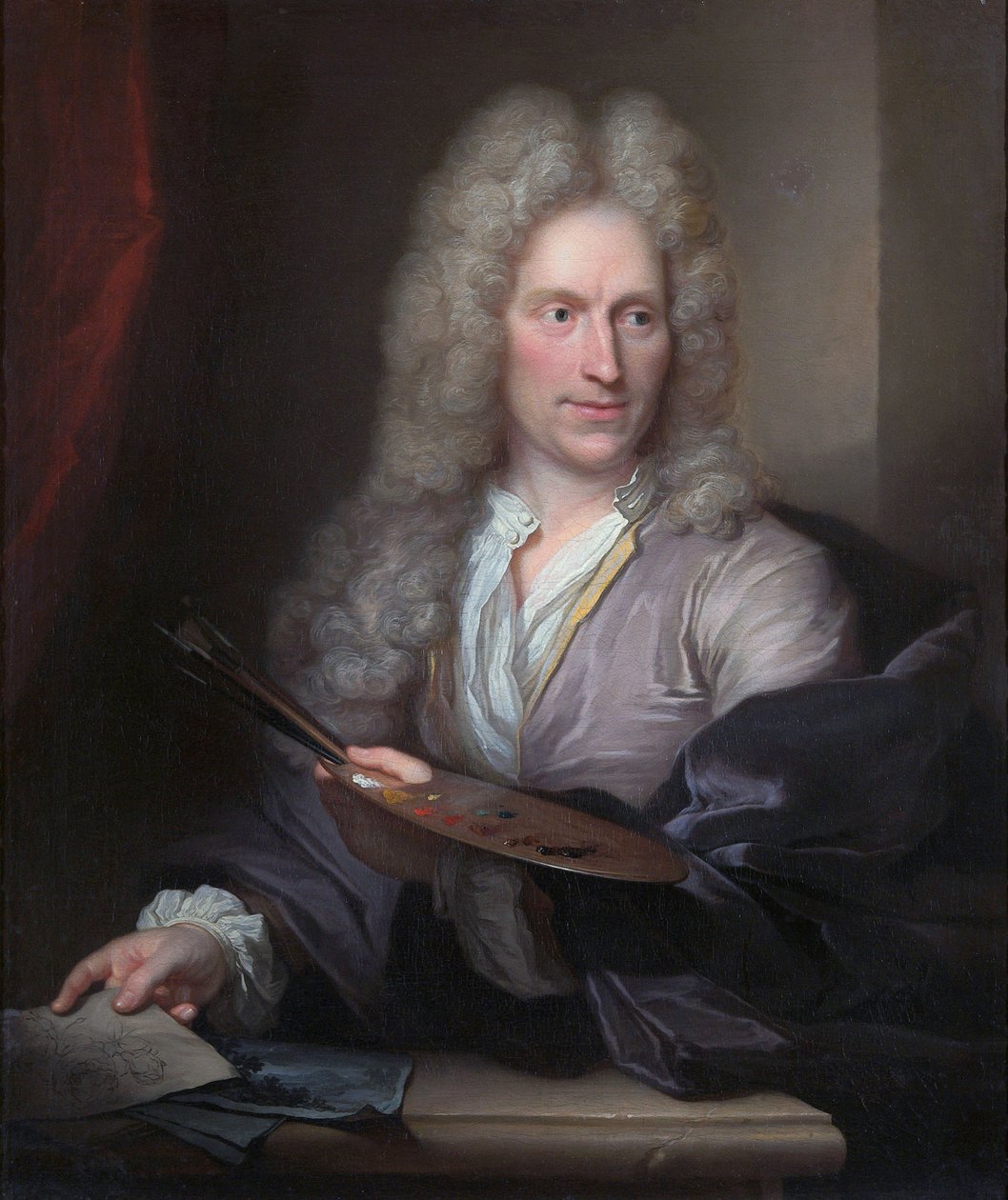 Portrait of Jan van Huysum by Arnold Boonen