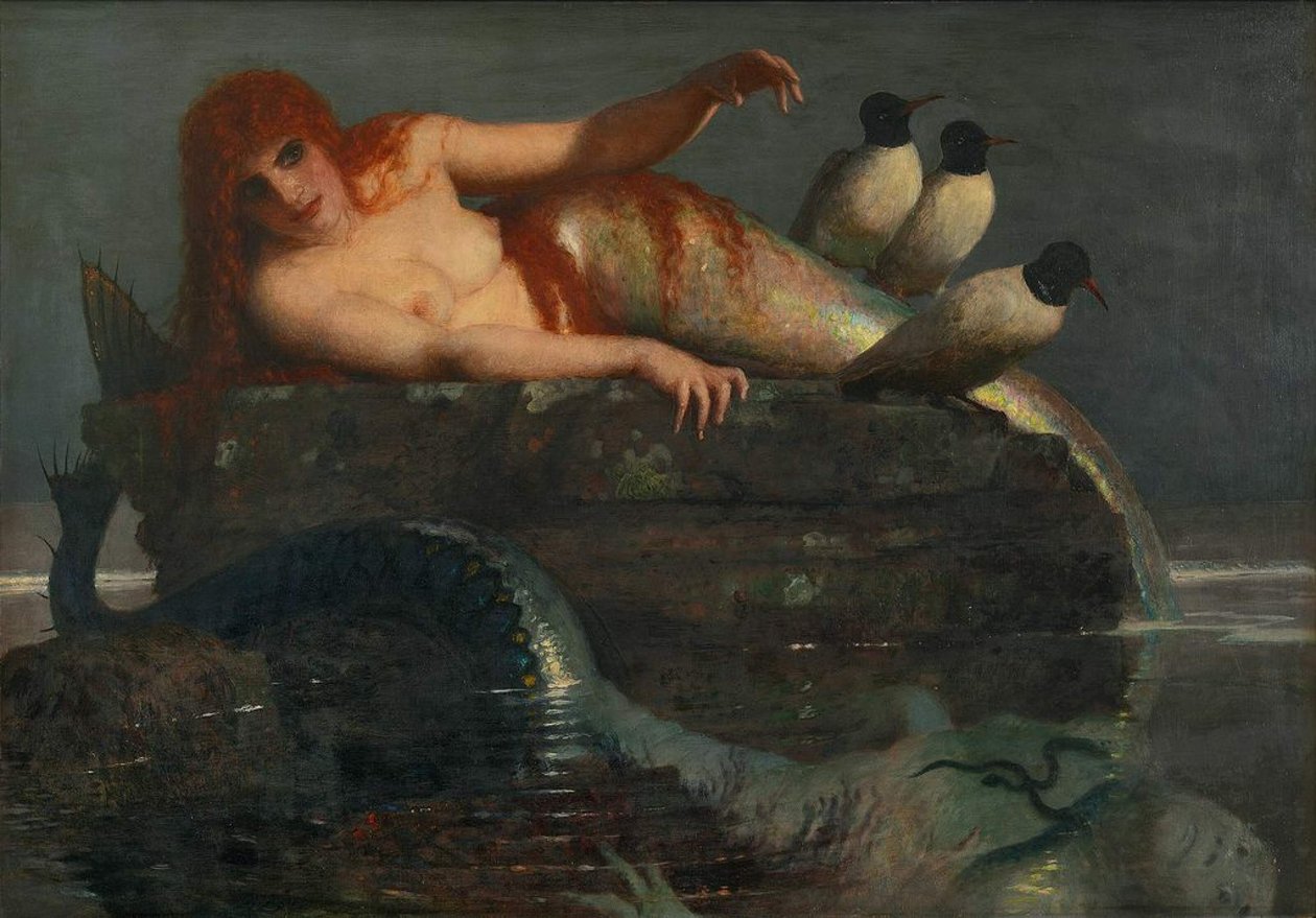 Calm Sea by Arnold Böcklin