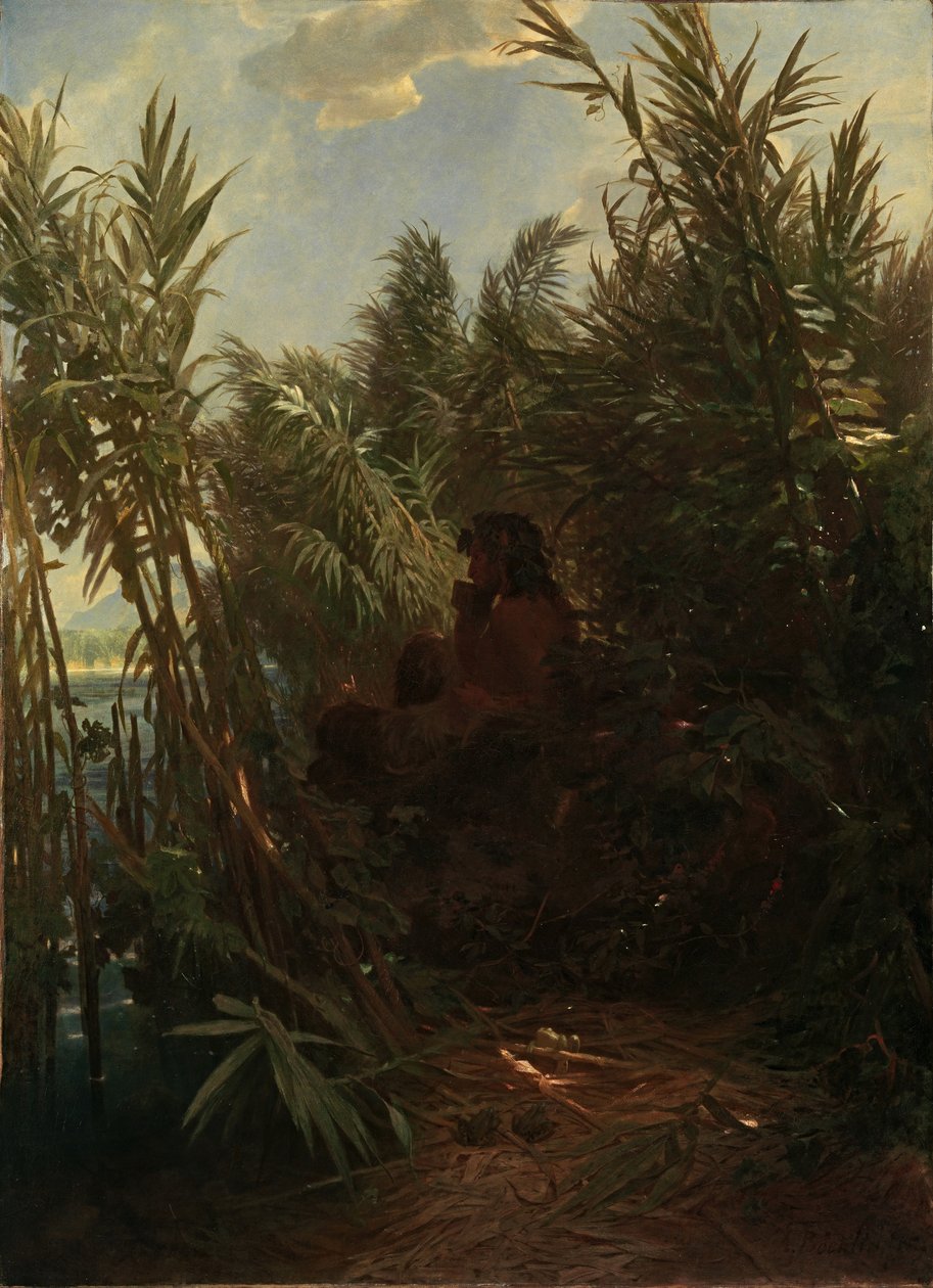 Pan in the Reed by Arnold Böcklin