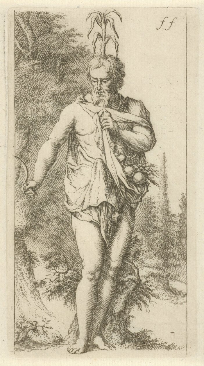 Priapus by Arnold Houbraken