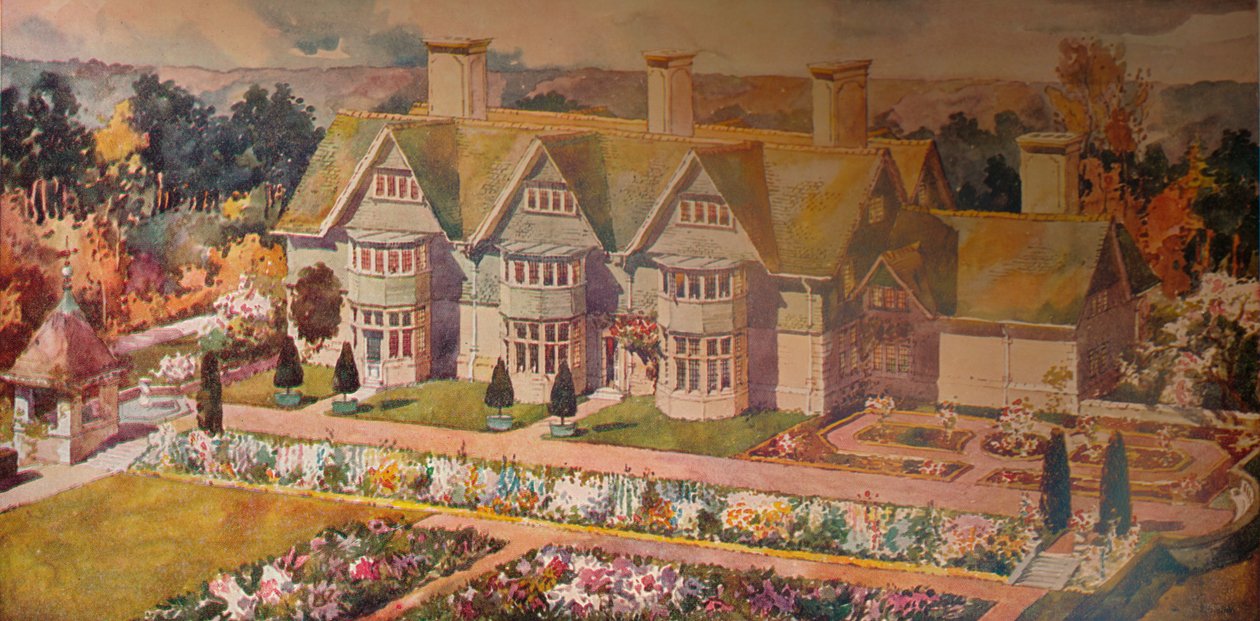 House at Troon, Ayrshire by Arnold Mitchell