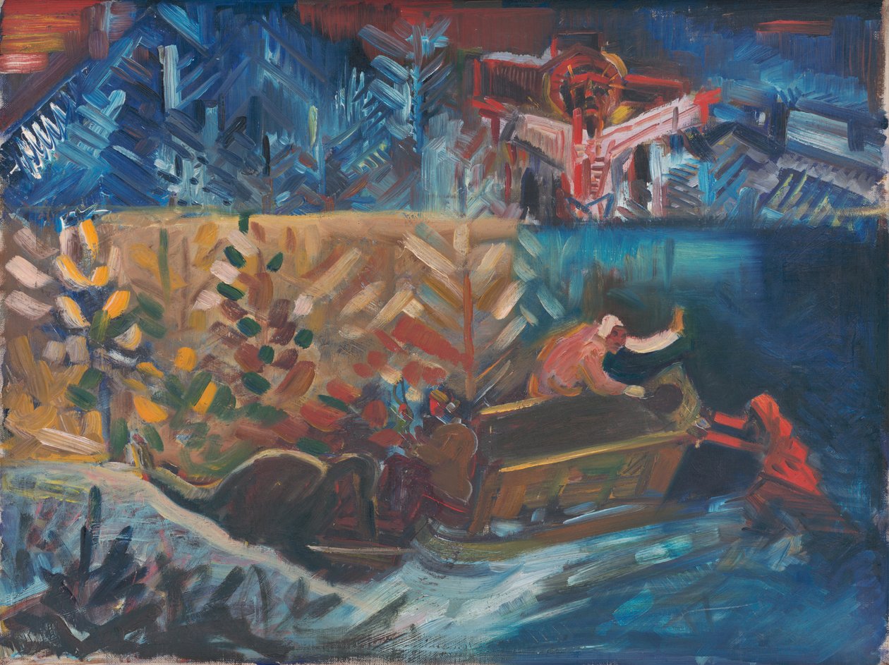 Carrying the Sick by Arnold Peter Weisz Kubincan