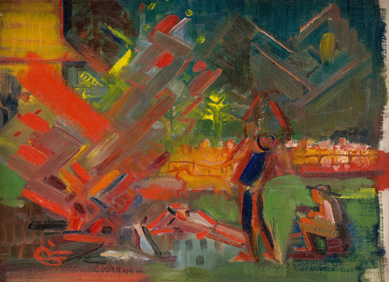 Bonfire by Arnold Peter Weisz Kubincan