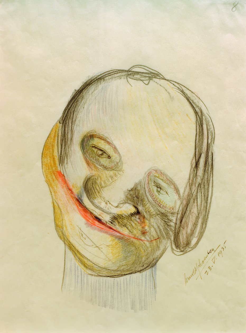 Caricature 8 by Arnold Schönberg