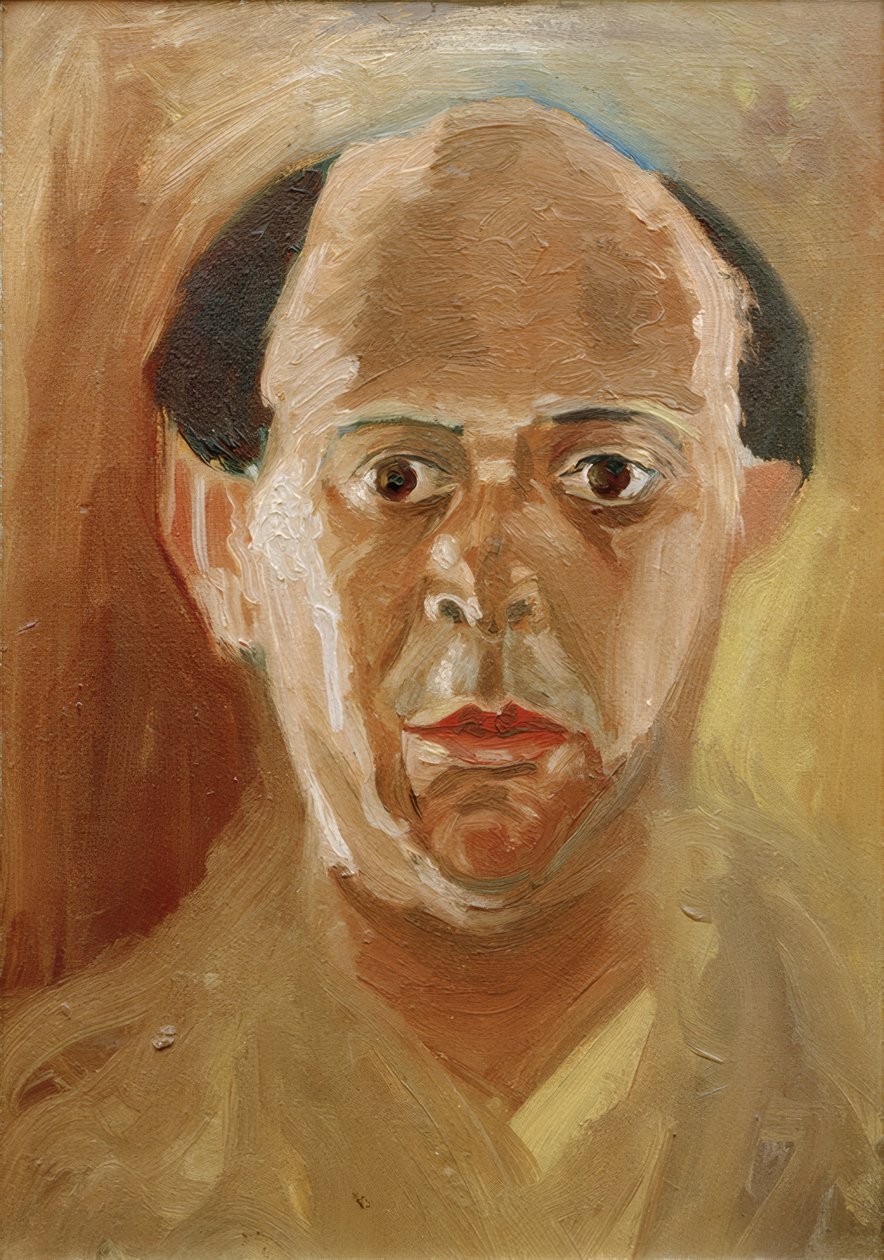 Self-Portrait by Arnold Schönberg