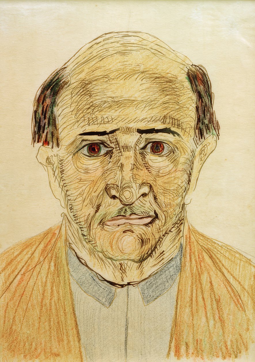 Self-Portrait by Arnold Schönberg
