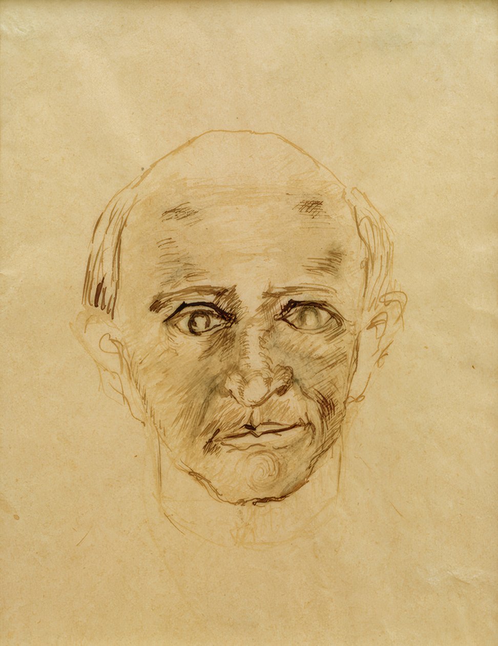 Self-Portrait by Arnold Schönberg
