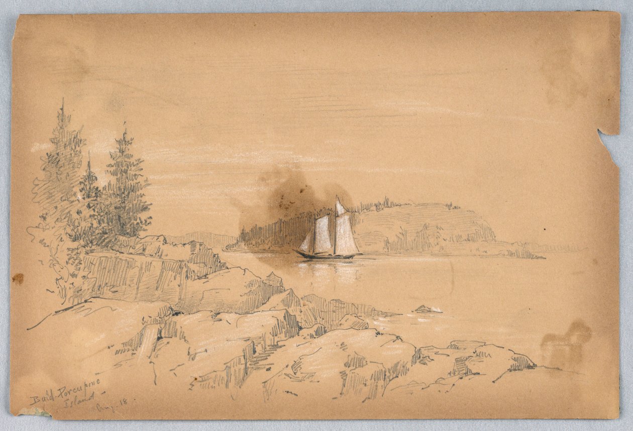 Bald Porcupine Island by Arnold William Brunner