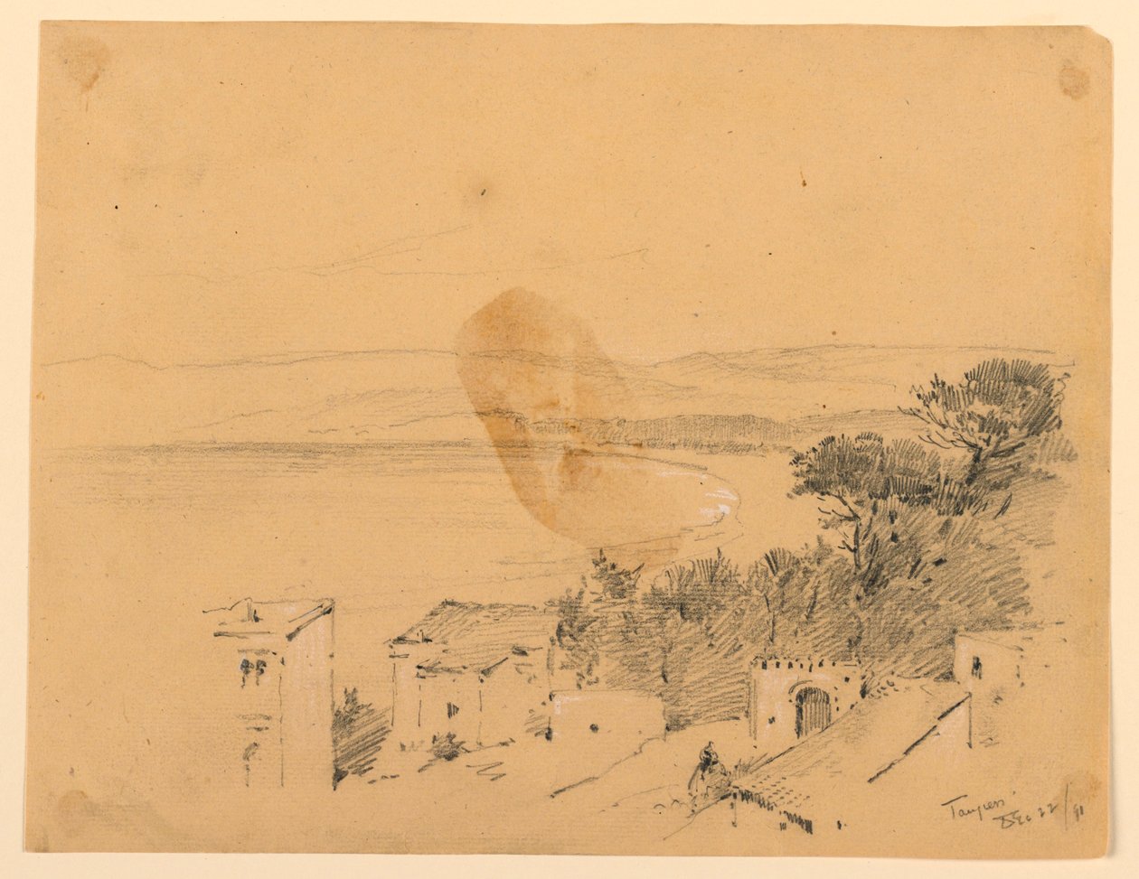 Bay of Tangiers by Arnold William Brunner