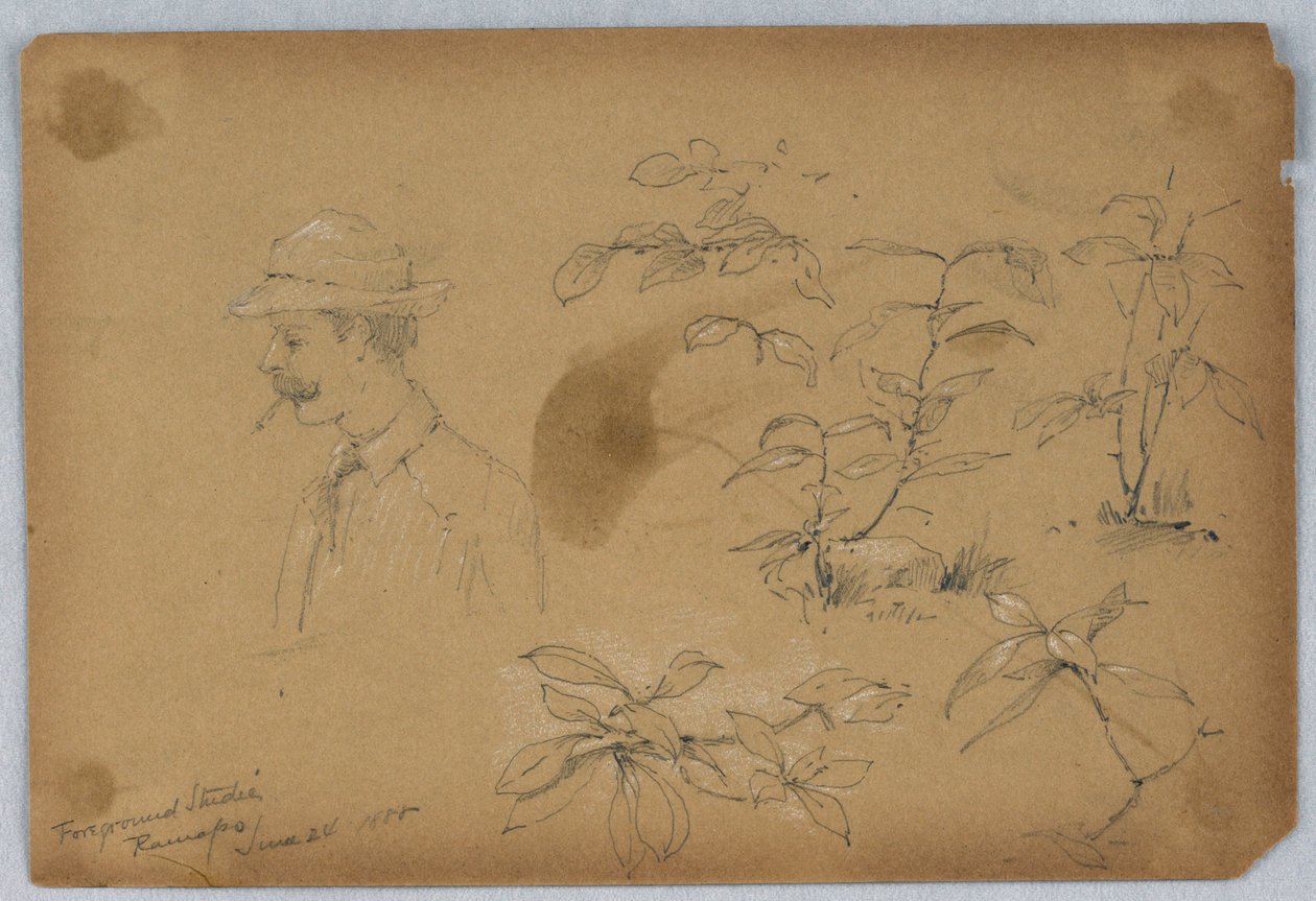 Foreground Studies, Ramapo by Arnold William Brunner