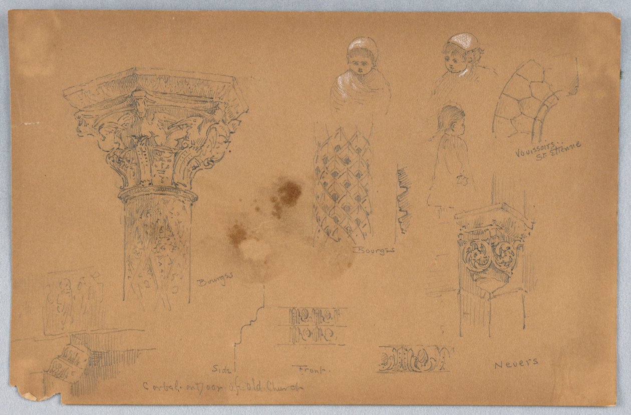 Nevers and Bourges by Arnold William Brunner