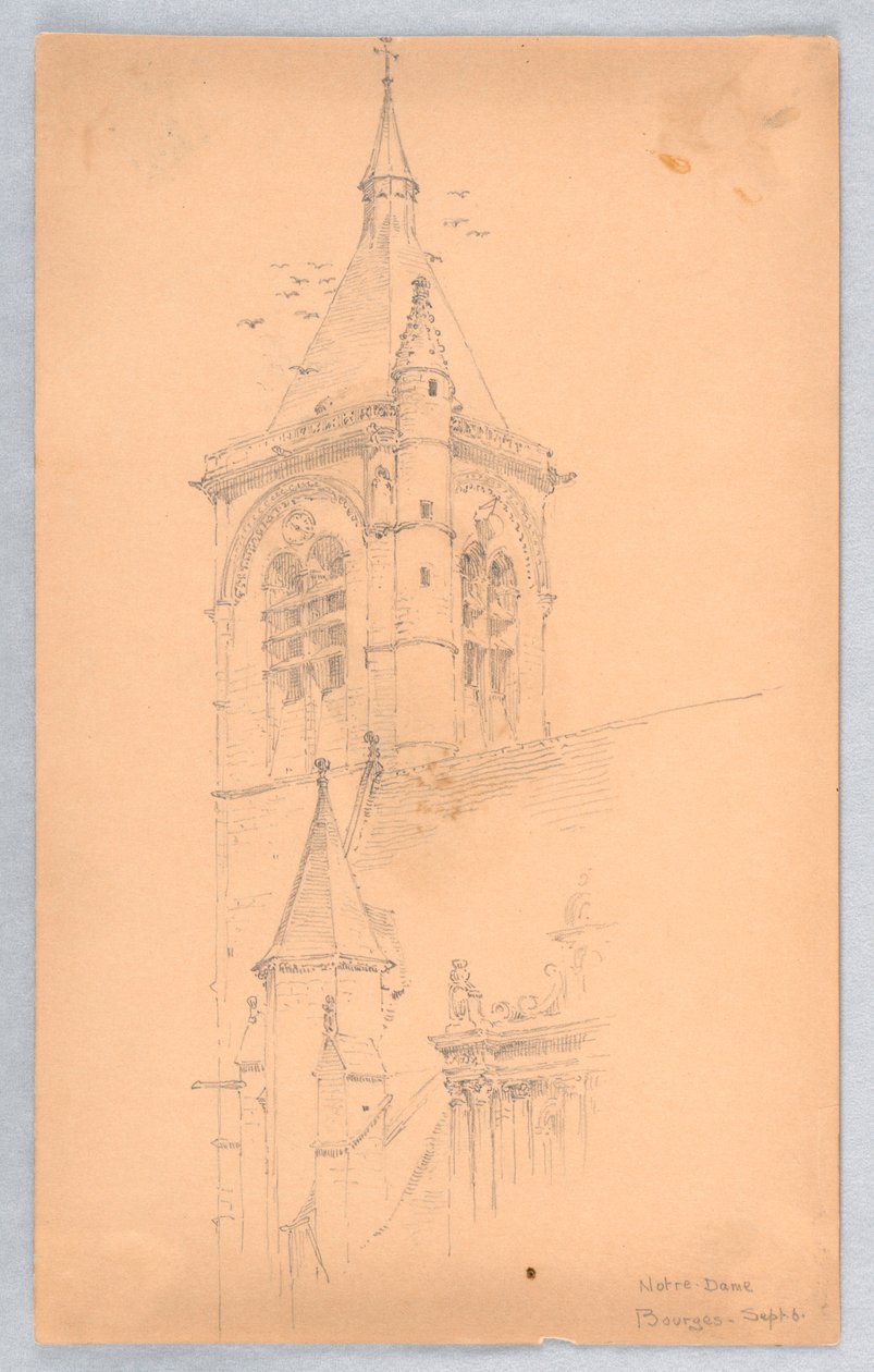 Notre Dame, Bourges by Arnold William Brunner