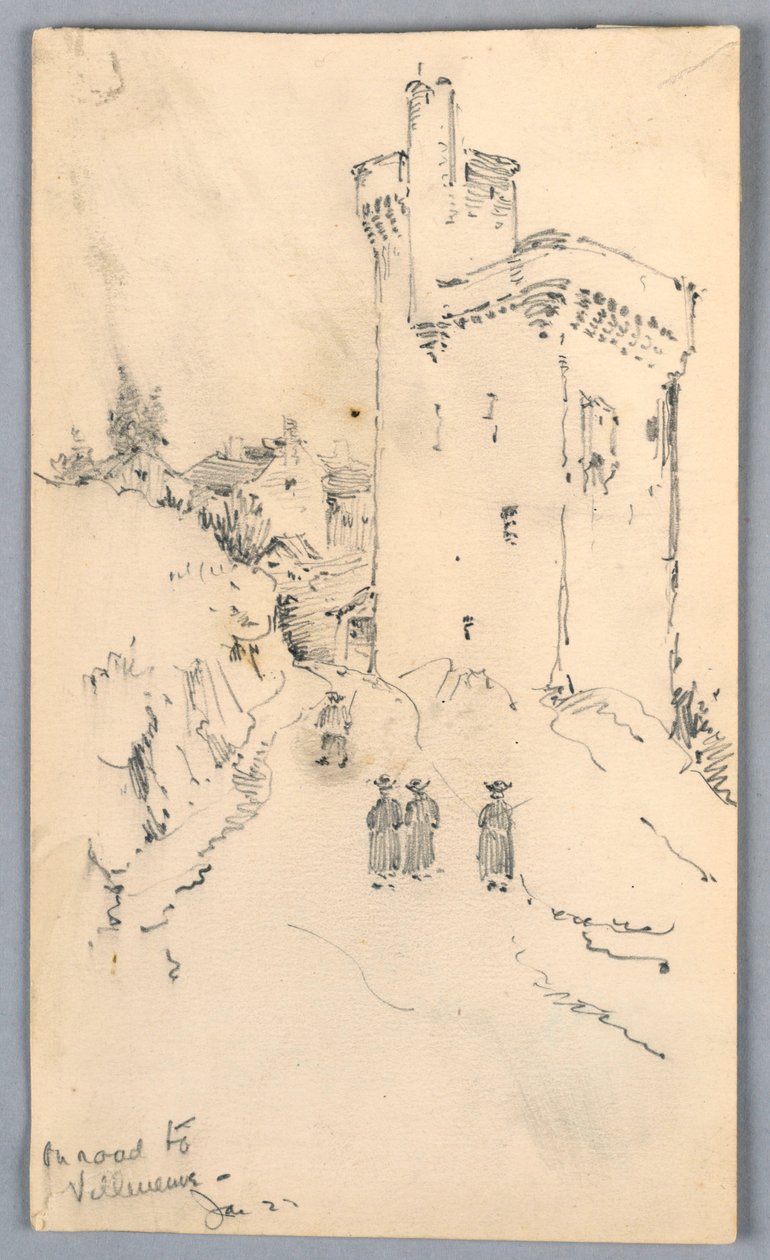 On Road to Villeneuve by Arnold William Brunner