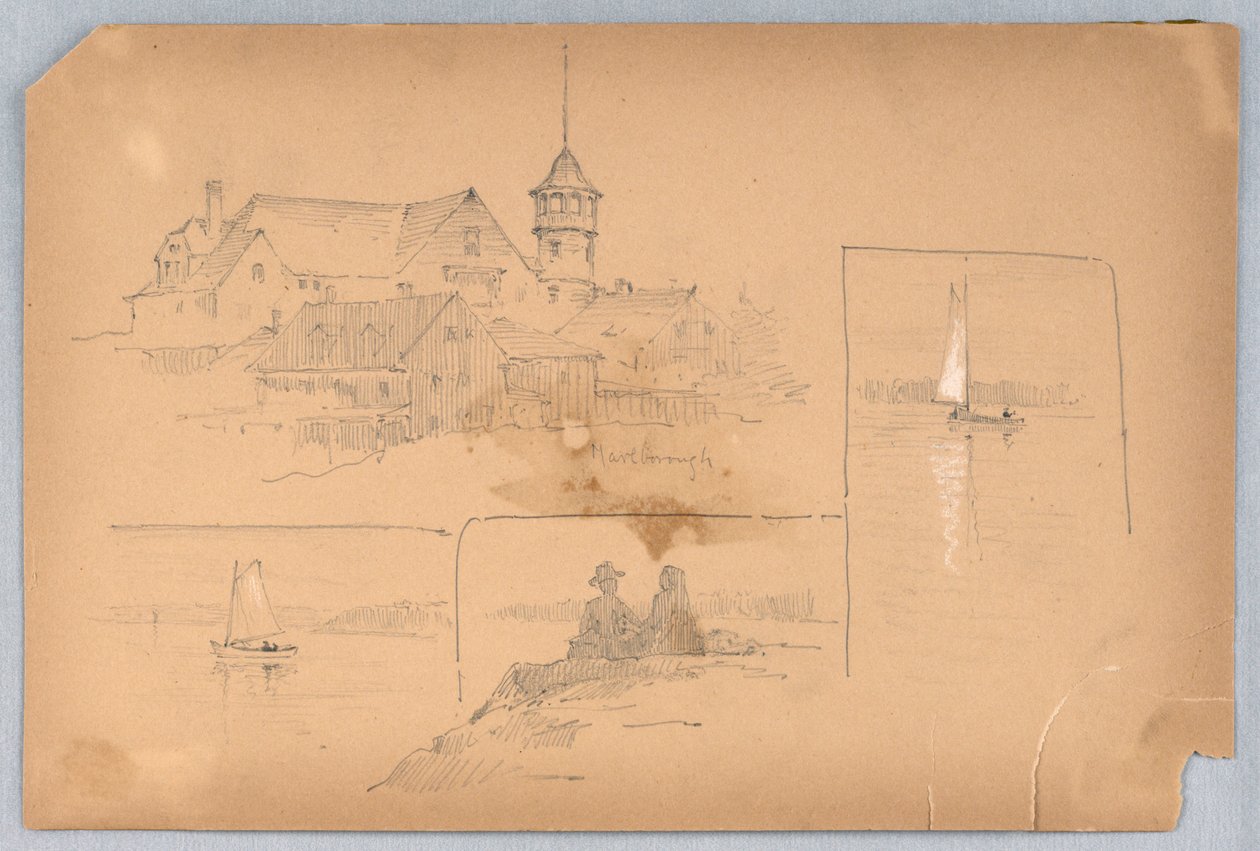 Sketches at Marlborough by Arnold William Brunner