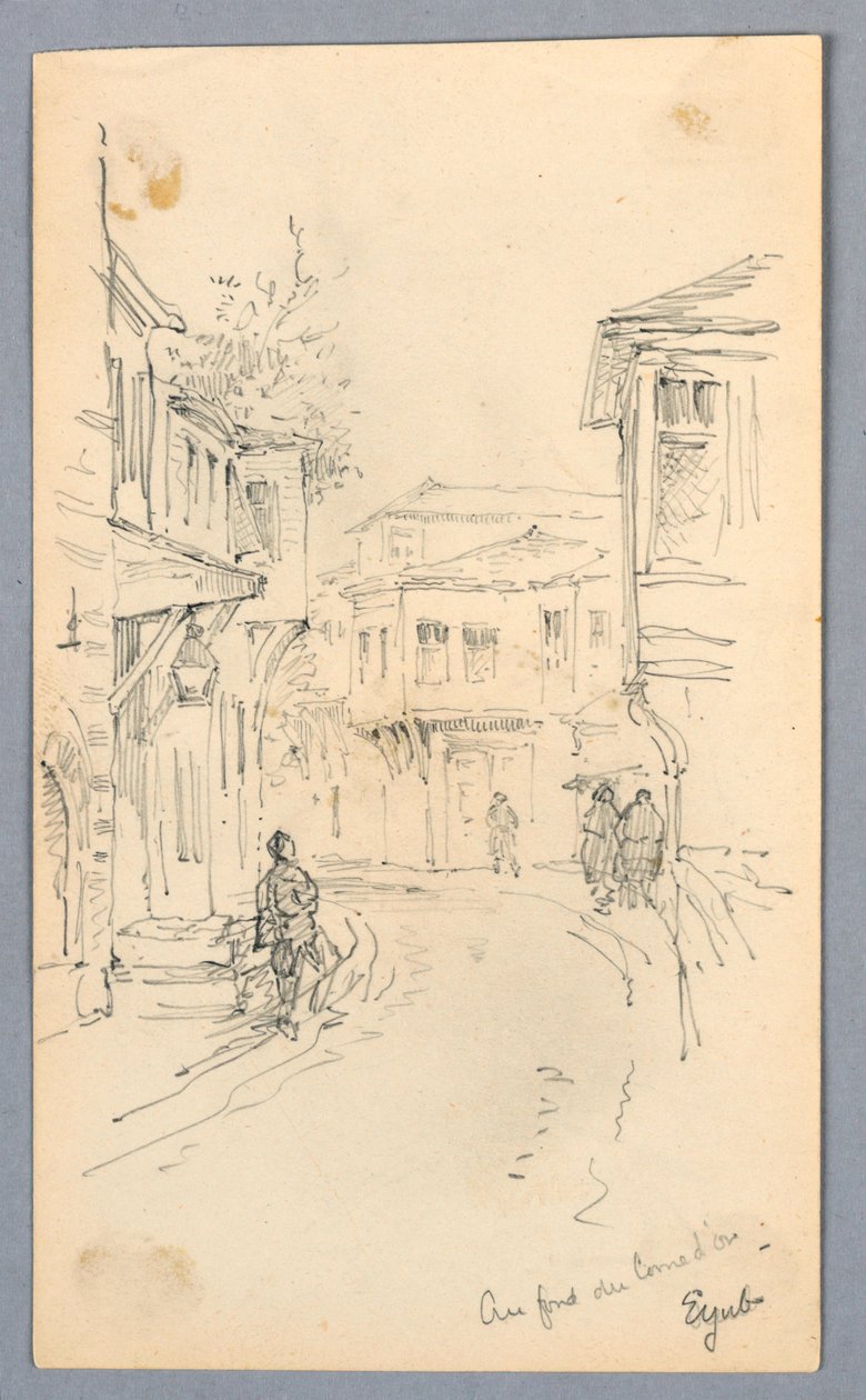 Street Scene by Arnold William Brunner