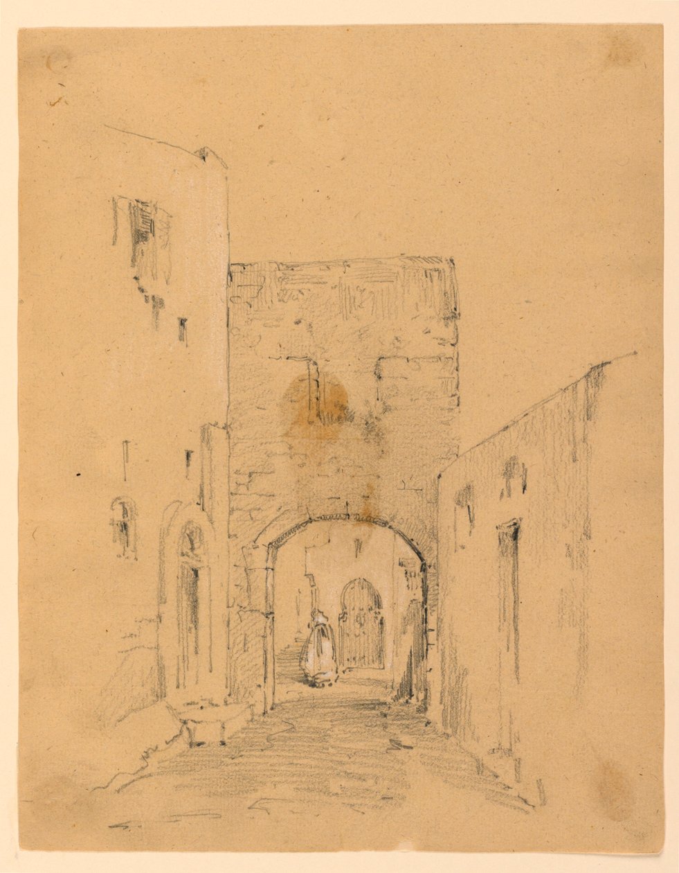 Street in Tangiers by Arnold William Brunner