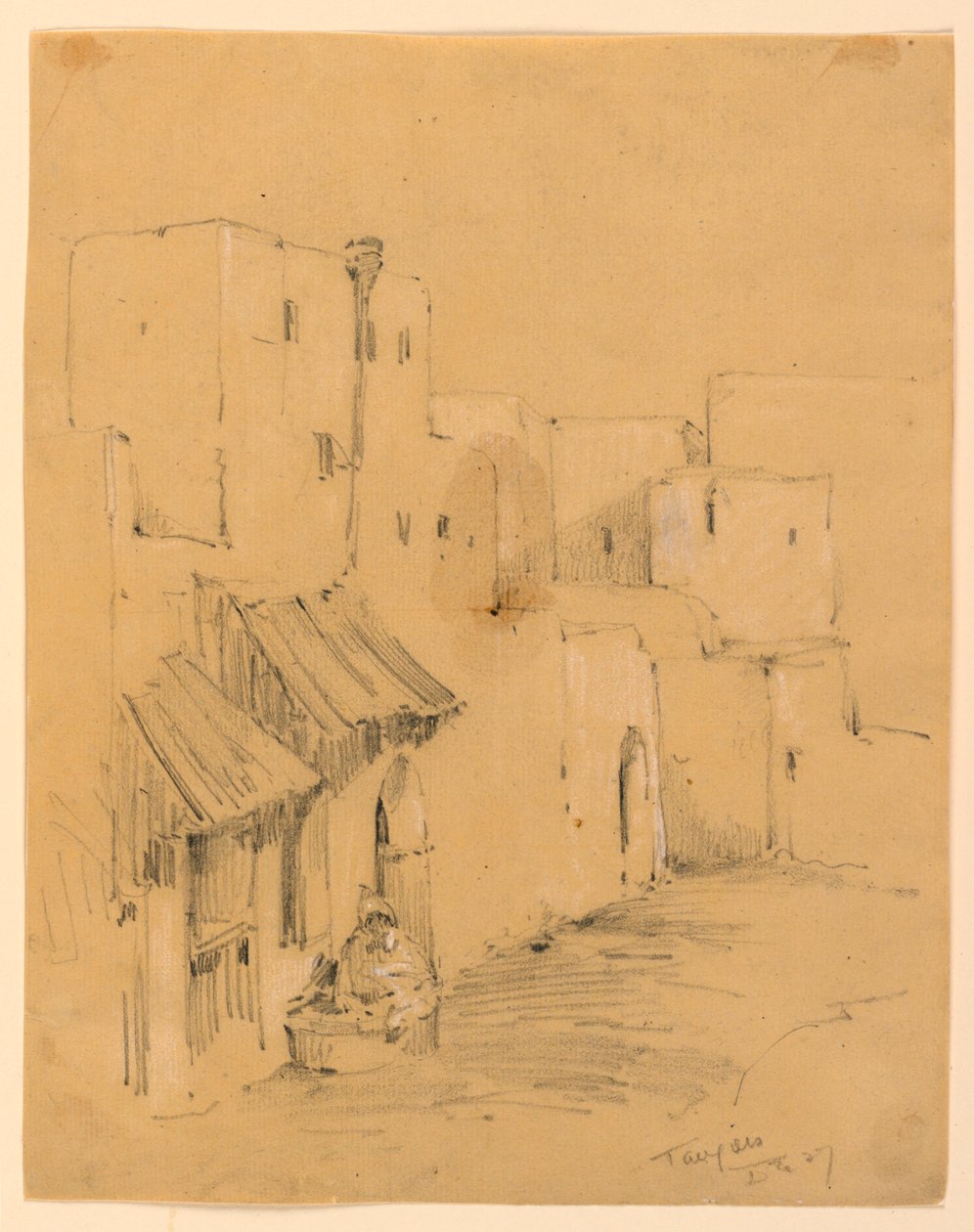 Street in Tangiers by Arnold William Brunner