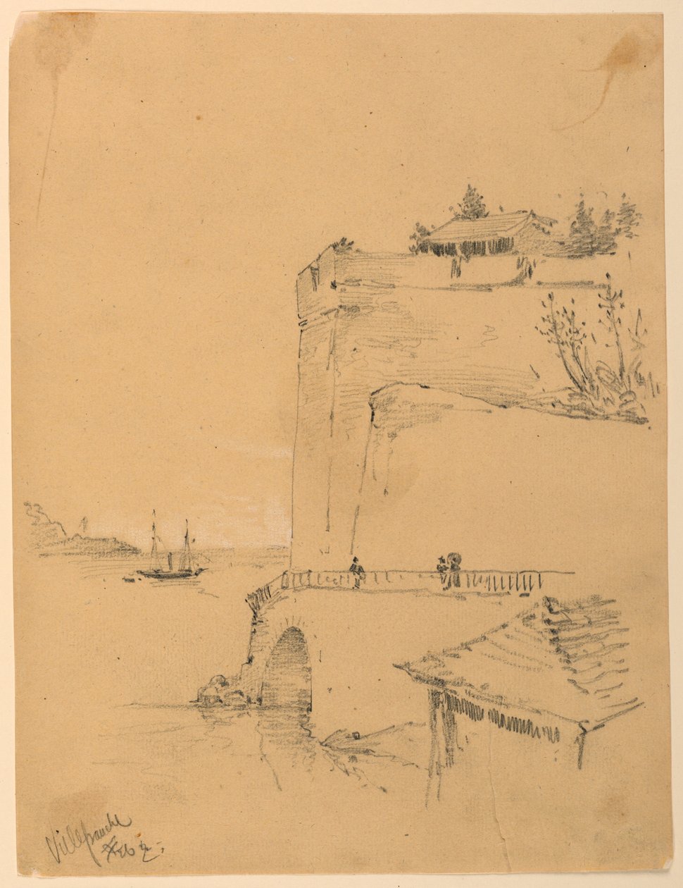 Villefranche by Arnold William Brunner