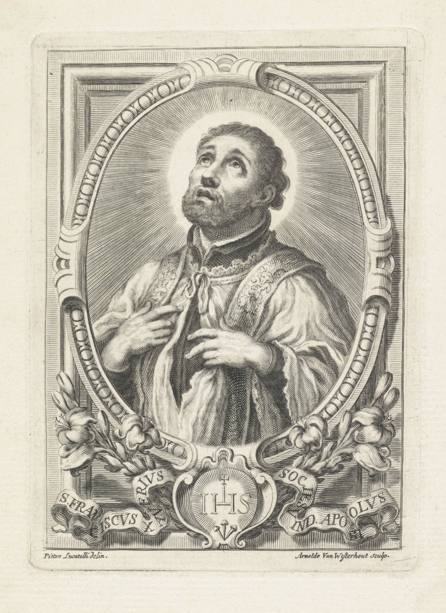 Saint Francis Xavier by Arnold van Westerhout