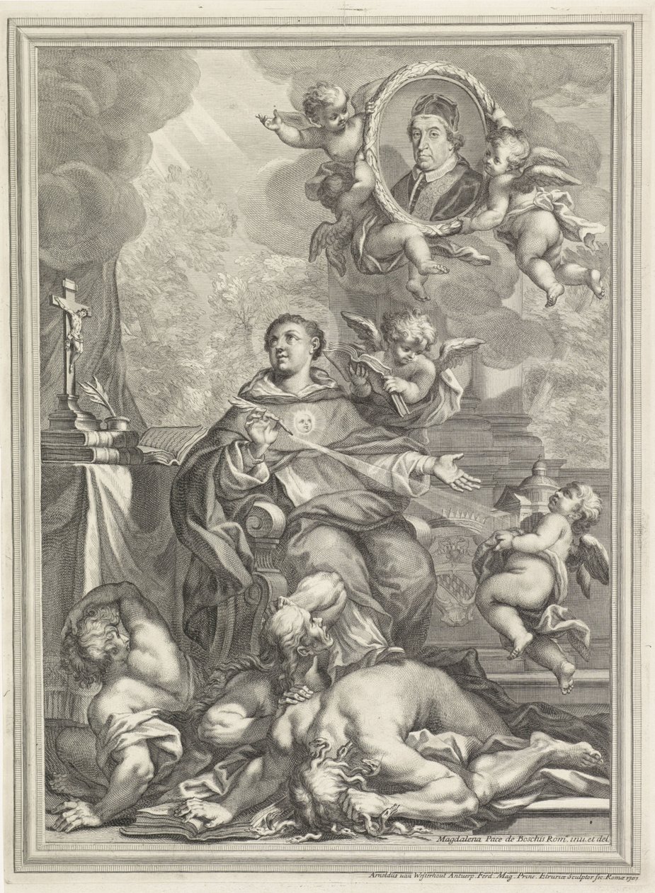 Saint Thomas Aquinas by Arnold van Westerhout