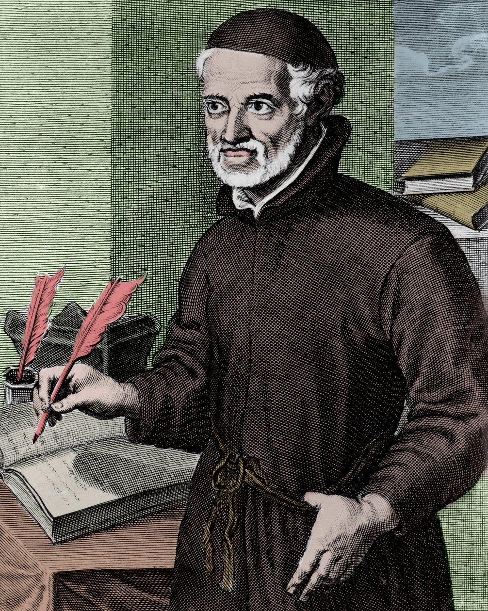 Portrait of Antonio Vieira (1608-1697), Portuguese Jesuit priest and writer - Engraving by Arnold van Westerhout (1651-1725) by Arnold van Westerhout