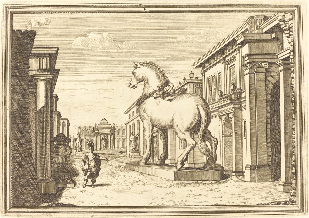 Il Greco in Troia: Plate 2 by Arnold von Westerhout