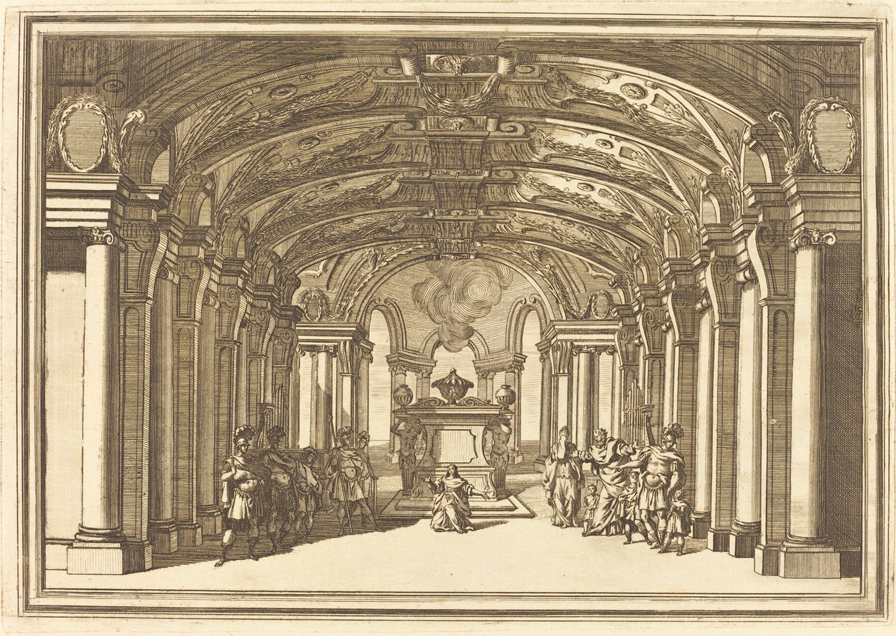 Il Greco in Troia: Plate 8 by Arnold von Westerhout