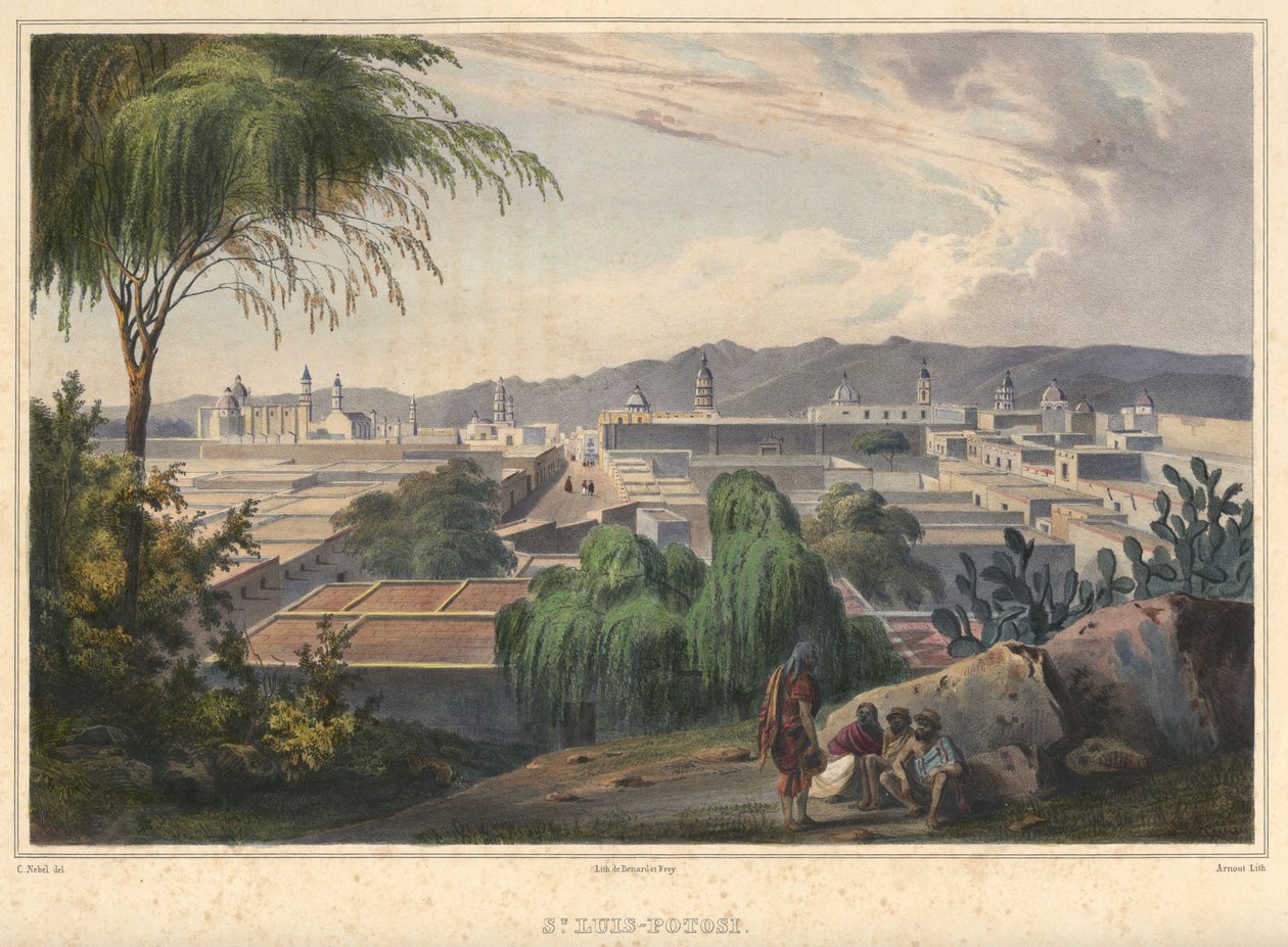 View of San Luis Potosí, San Luis Potosí by Arnout