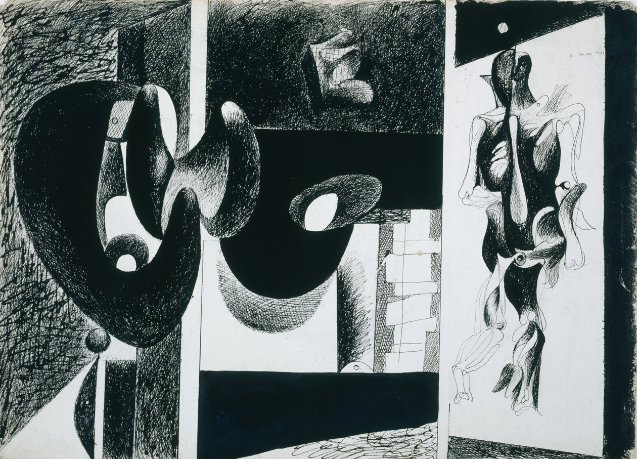 Nighttime, Enigma and Nostalgia by Arshile Gorky