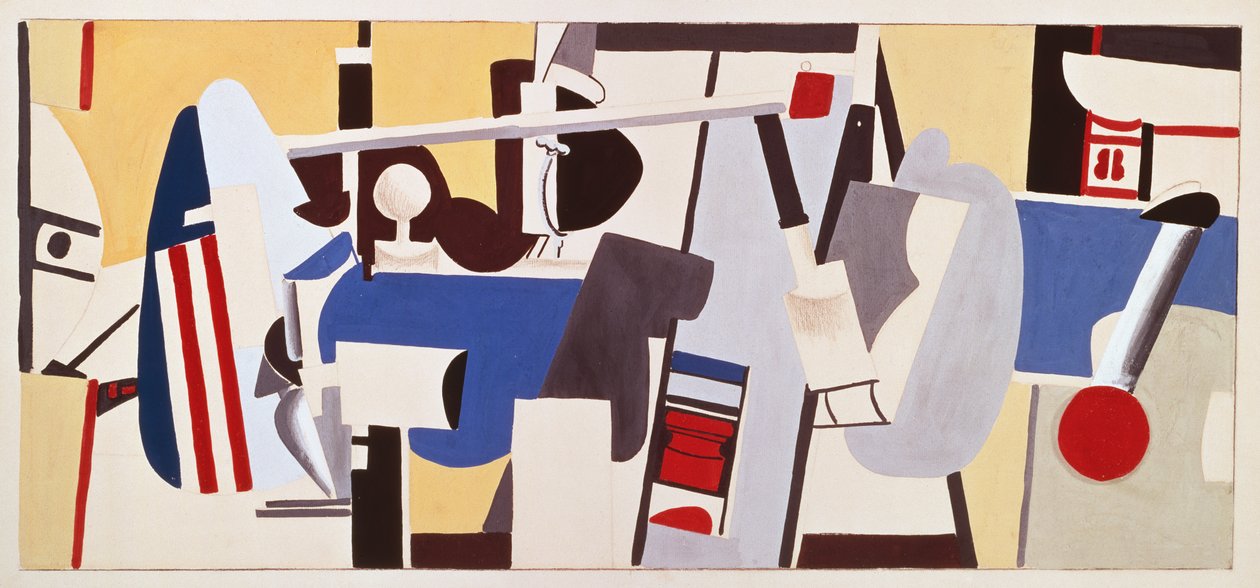 Study for Mural for Administration Building, Newark Airport, New Jersey by Arshile Gorky