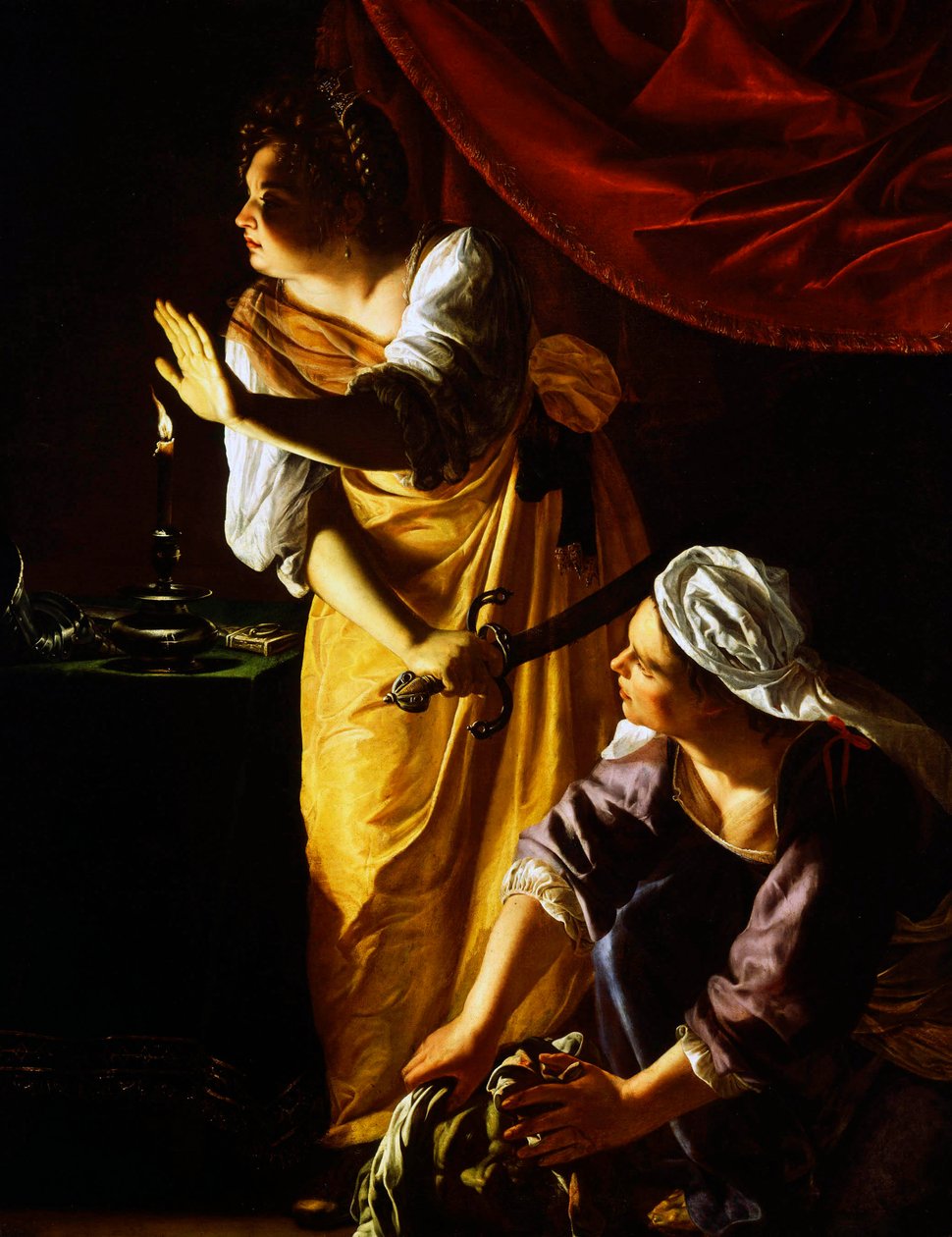 Judith and Her Maidservant by Artemisia Gentileschi