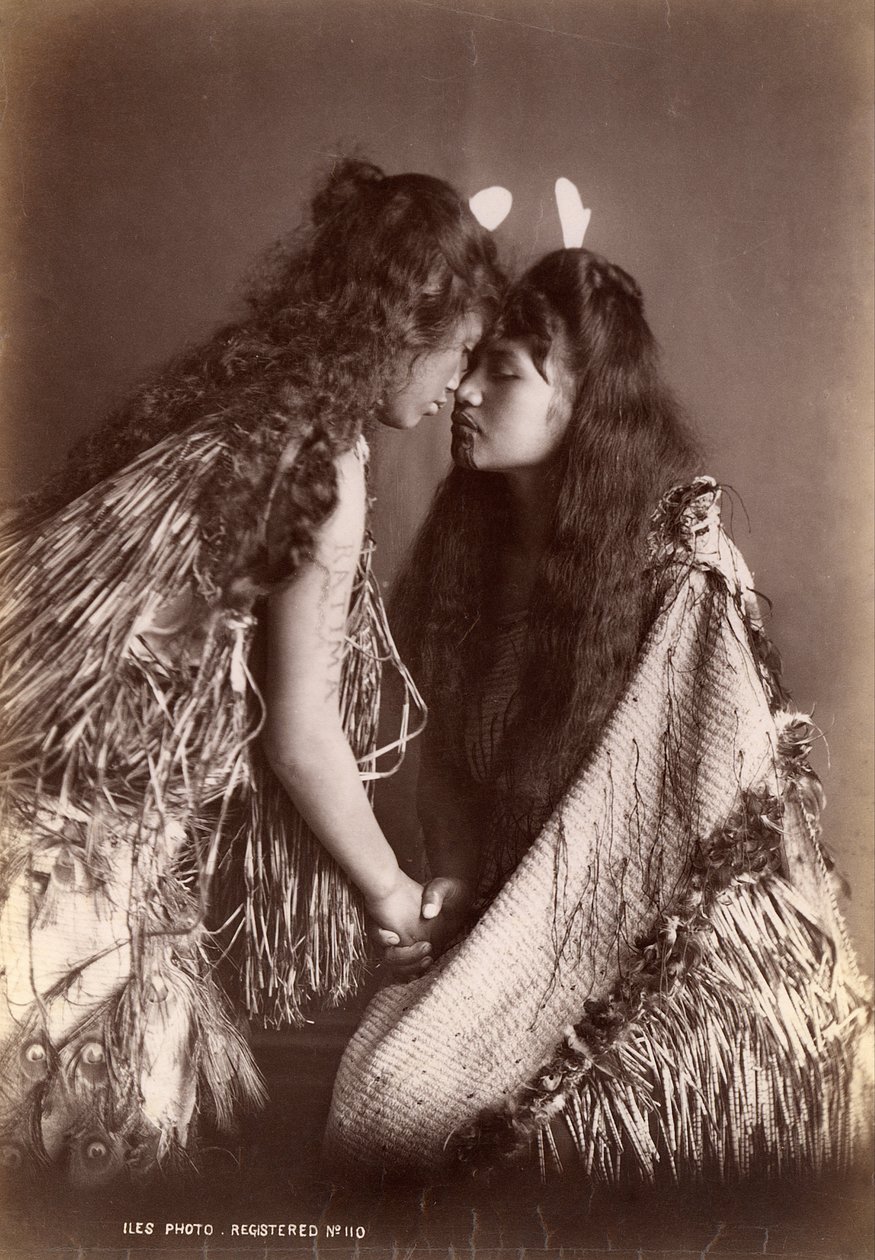 Maori Women, New Zealand by Arthur James Iles
