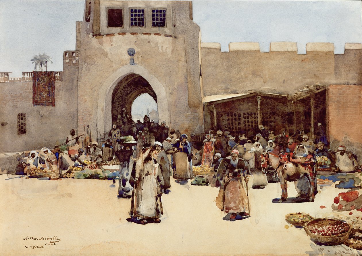 The North Gate, Baghdad by Arthur Melville