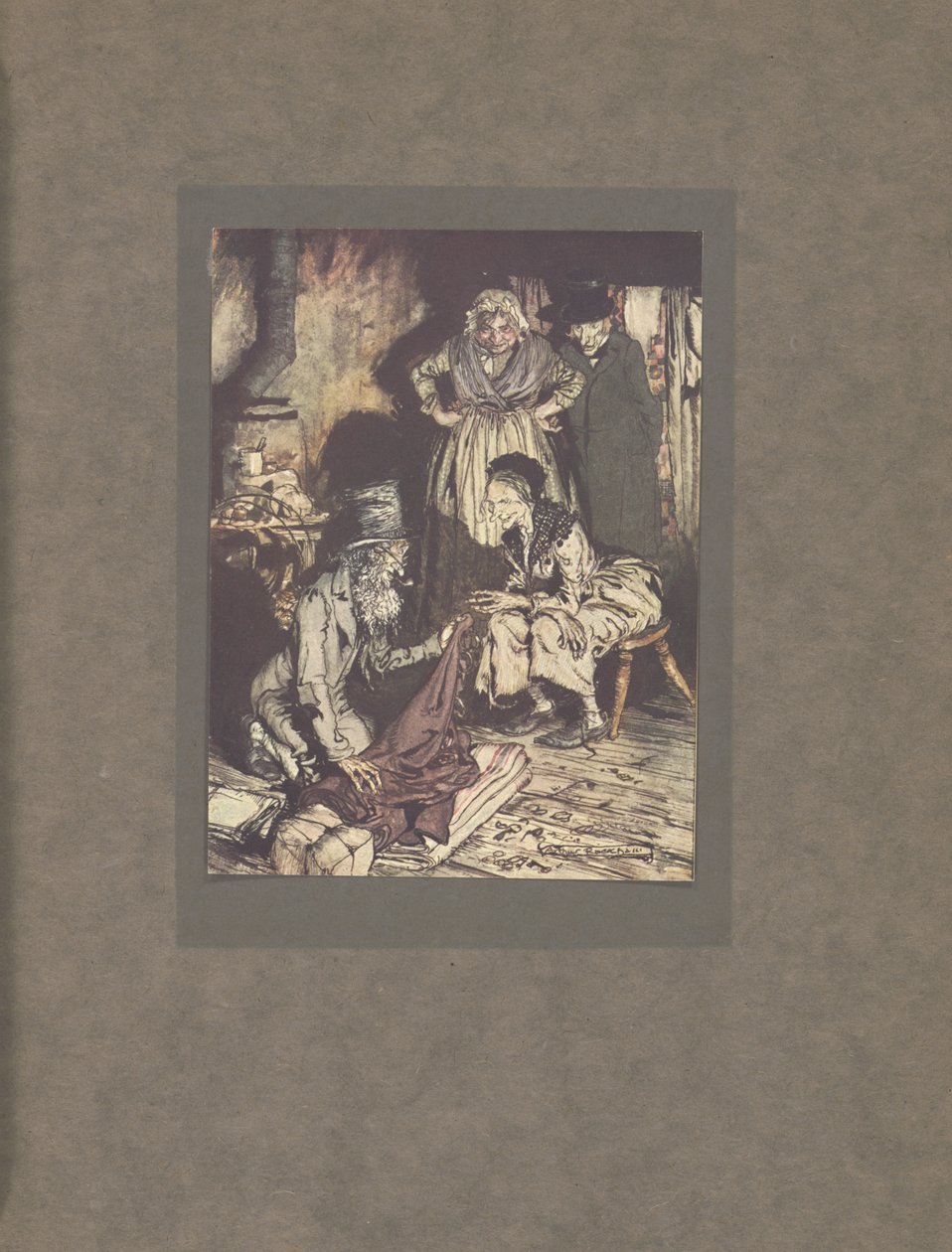 Bed Curtains! by Arthur Rackham