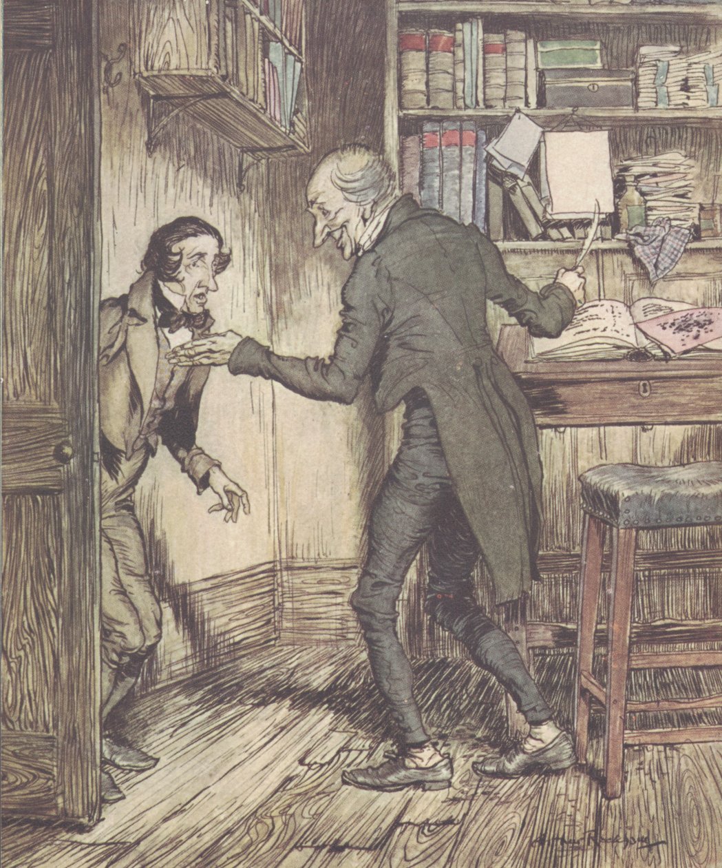 I am not going to stand this sort of thing by Arthur Rackham