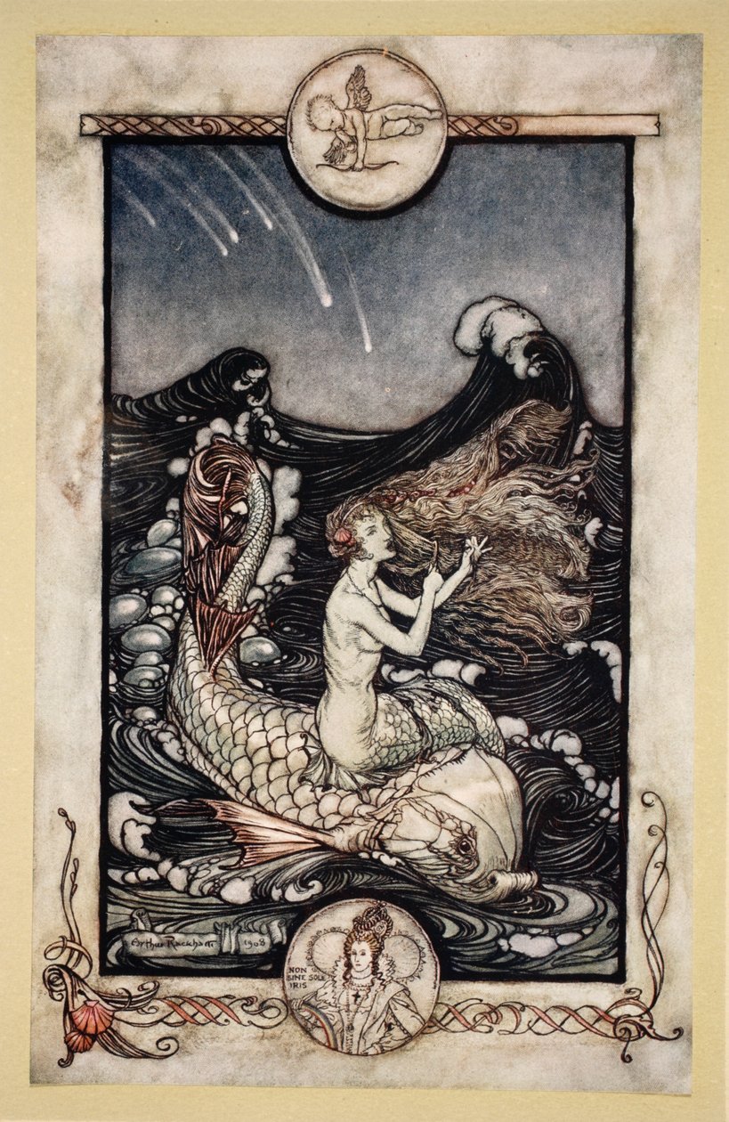 To Hear the Sea-Maids Music, Illustration from 