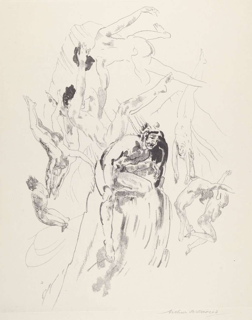 Bird Men by Arthur B. Davies