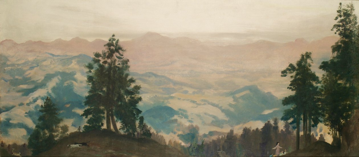 The Lure of the Chase, 1905 by Arthur Bowen Davies