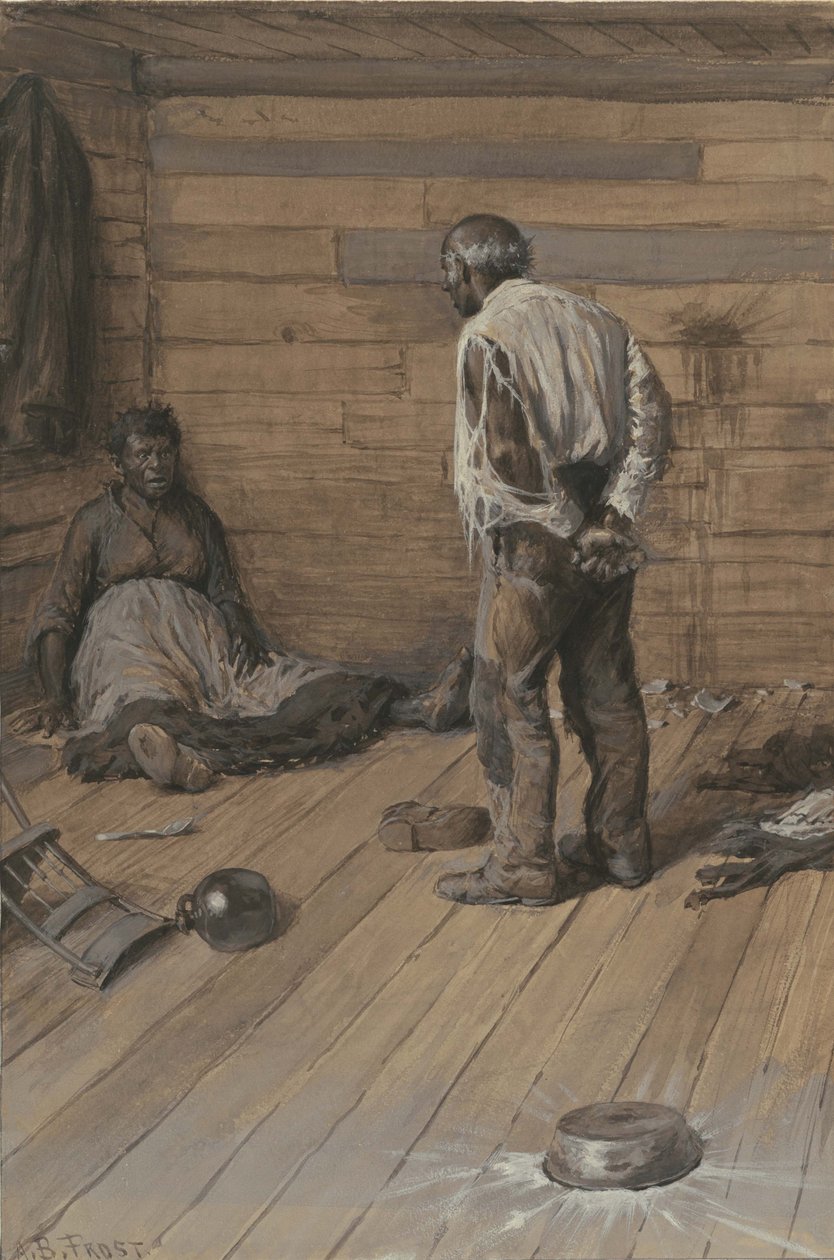 A Conjugal Difference, 1884 by Arthur Burdett Frost