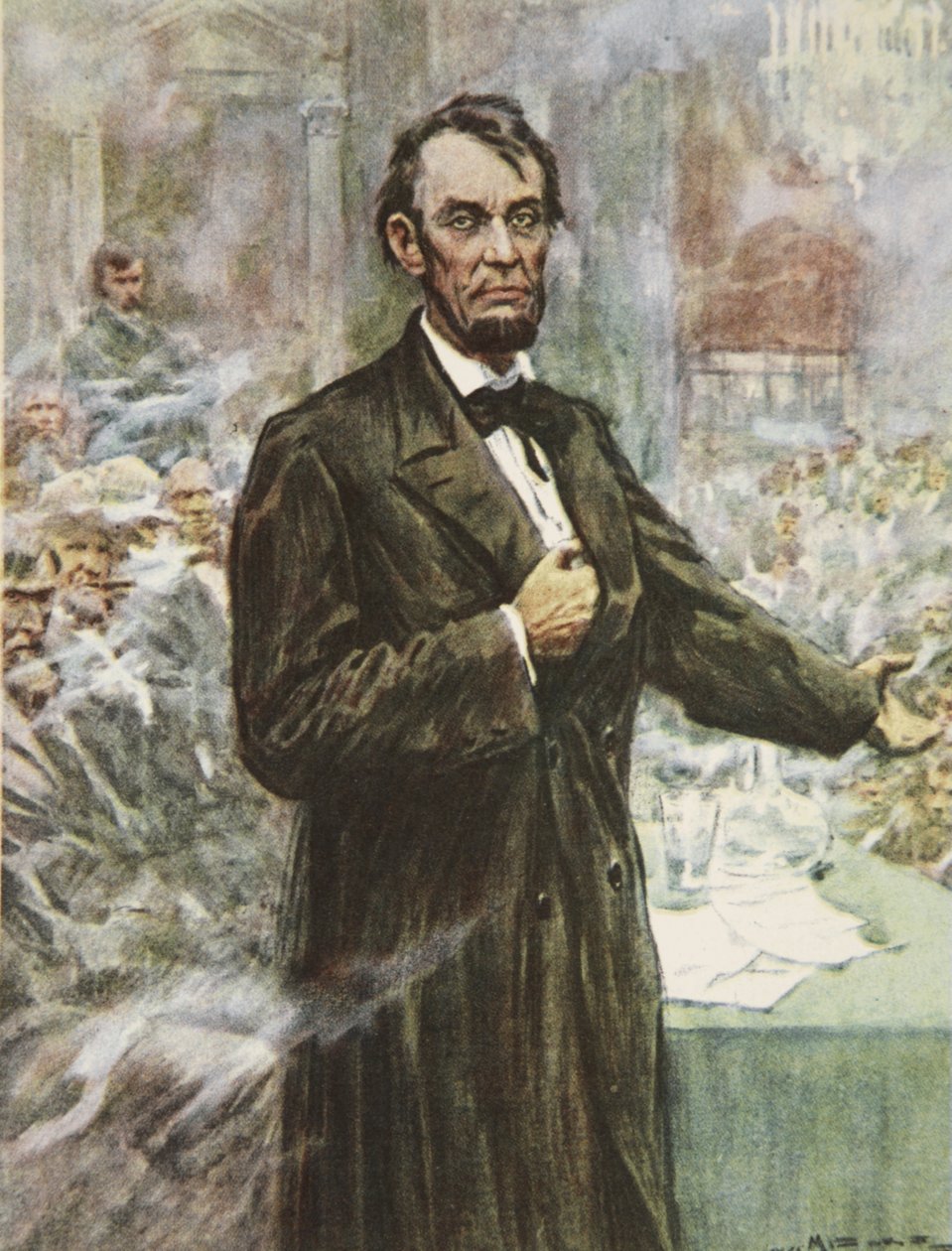 Abraham Lincoln, the Great Emancipator, Illustration from 