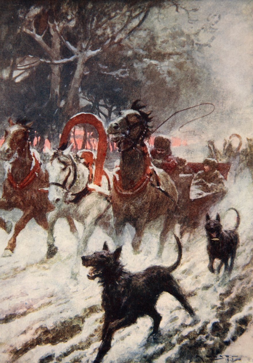 Elisabeth of Bohemia Stealing the Hungarian Crown by Arthur C. (after) Michael