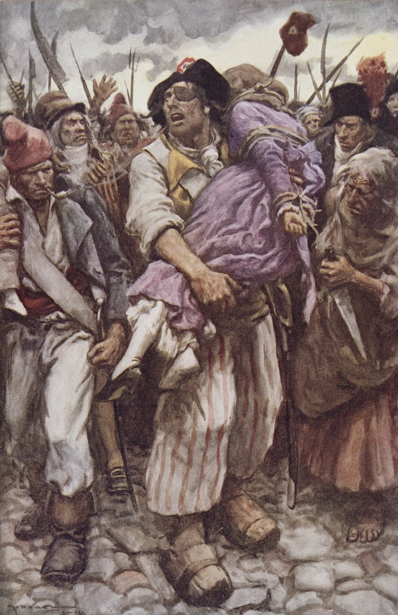 The Scarlet Pimpernel to the Rescue, illustration for 