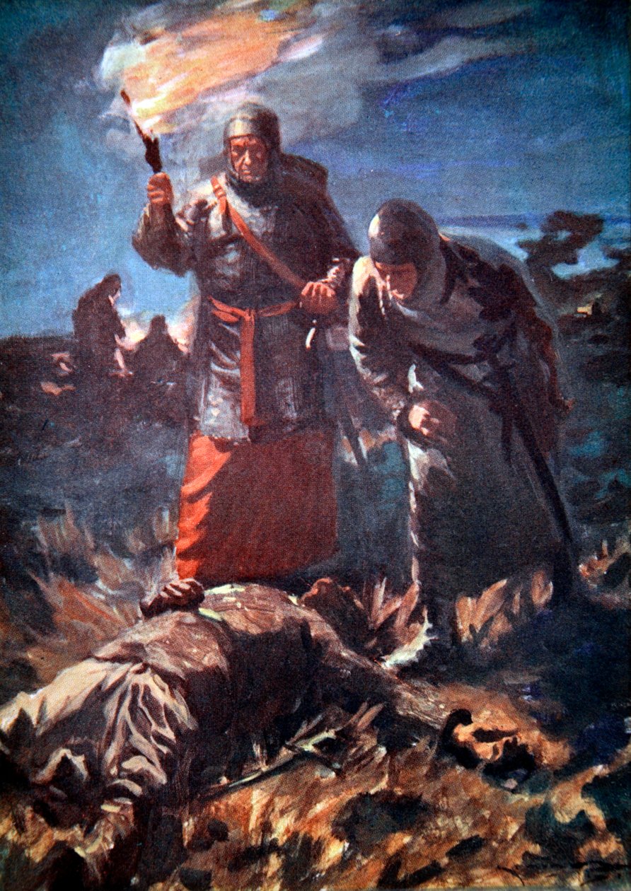 Aftermath of the Battle of Legnano, Italy, 1176 by Arthur C Michael
