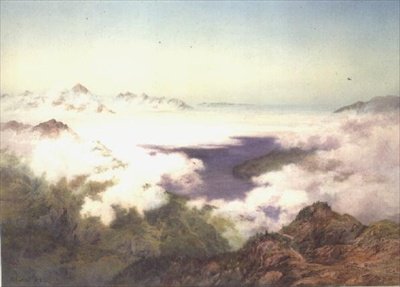 Early Morning from the Schynegge Platte, Switzerland by Arthur Croft