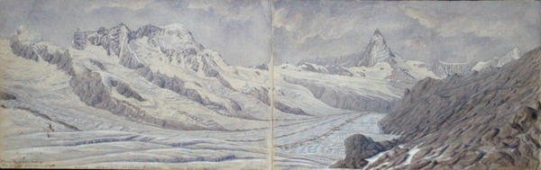 Mount Rosa by Arthur Cust