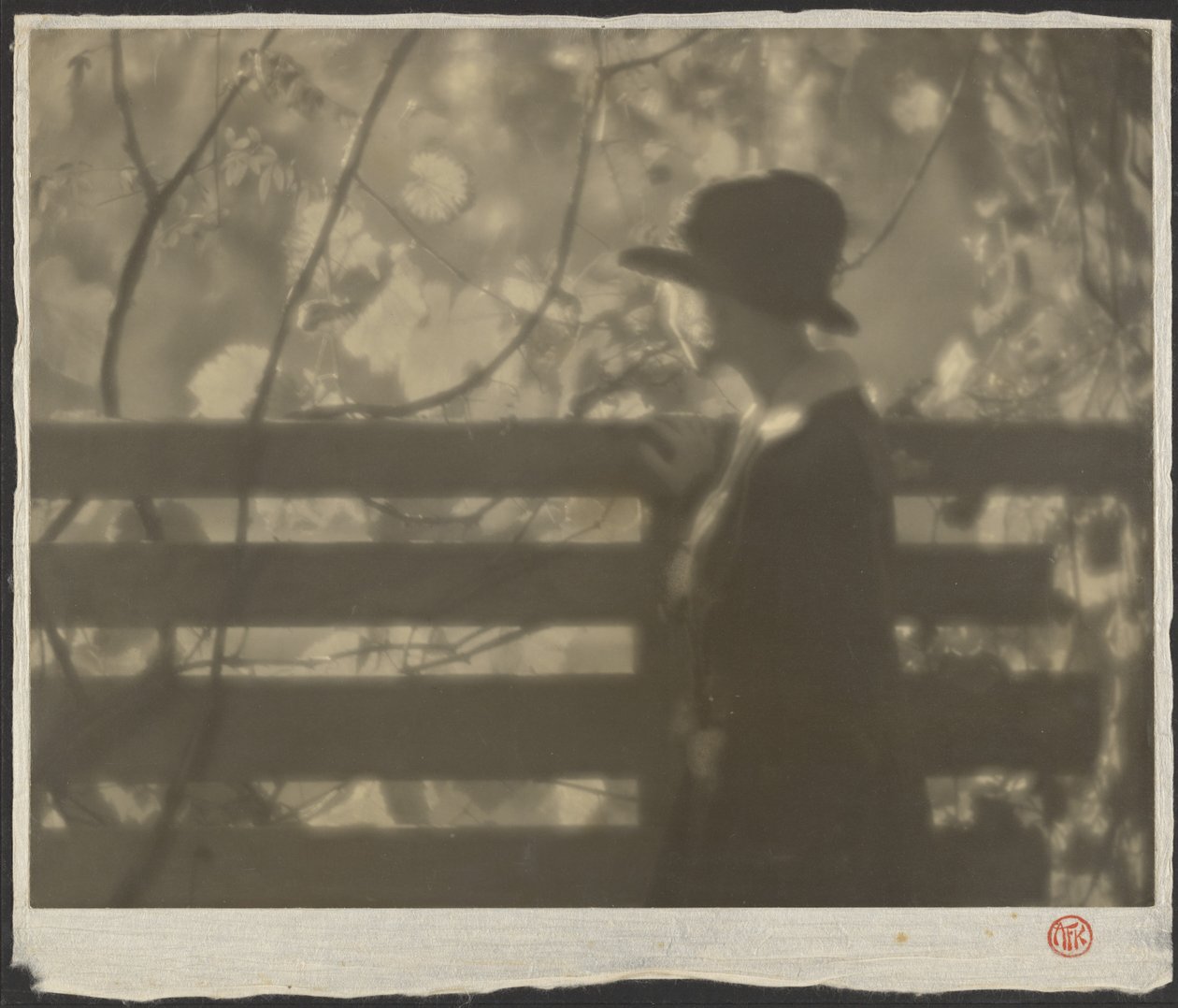 At The End of The Lane by Arthur F. Kales: Fine art print
