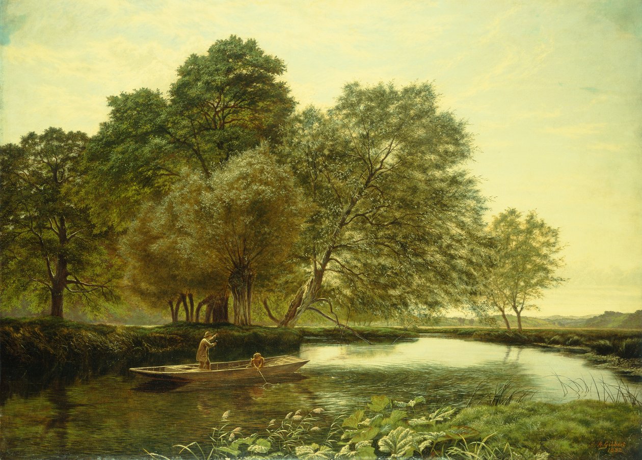 Fishing on a Summer Afternoon by Arthur Gilbert